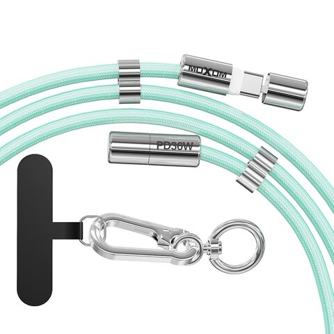 USB data kabl Moxom MX-CB313 Type-C to Lightning strap plavi (MS).