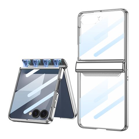 Zastitna futrola LINES II - Samsung F751B Galaxy Z Flip 7 5G srebrna (GKK case) (MS).