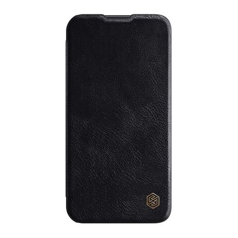 Zastitna futrola Nillkin Qin Pro - iPhone 14 Pro (6.1) crna (MS).