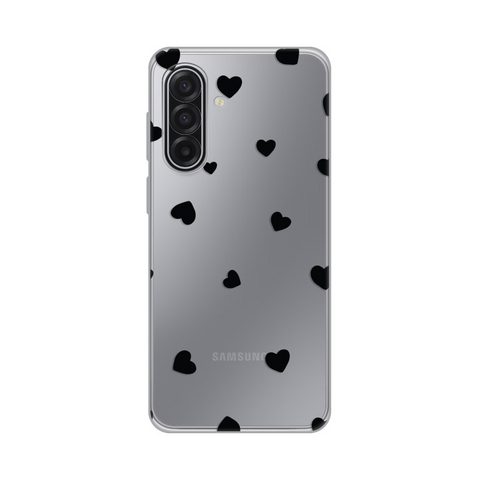 PRINT silikonska futrola skin (ultra tanka) - Samsung A175 Galaxy A17 Hearts.