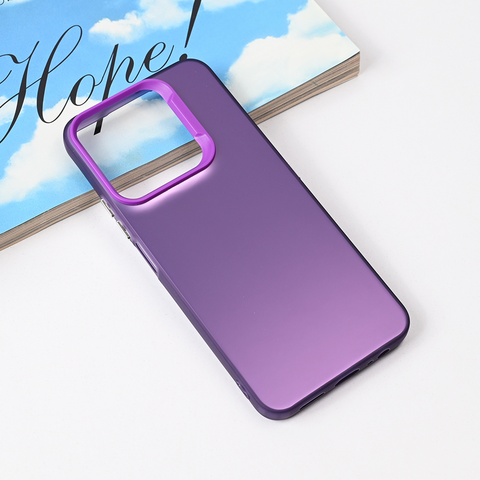 Zastitna futrola providna - Huawei Honor X6c ljubicasta.