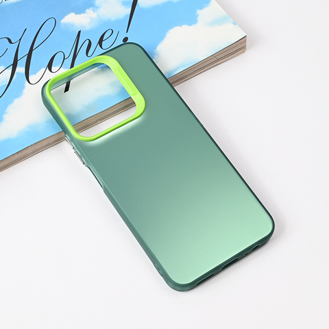 Zastitna futrola providna - Huawei Honor X6c zelena.