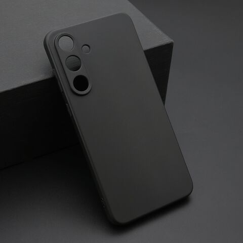 KOLOR silikonska futrola skin (ultra tanka) - Samsung S731B Galaxy S25 FE crna (MS).