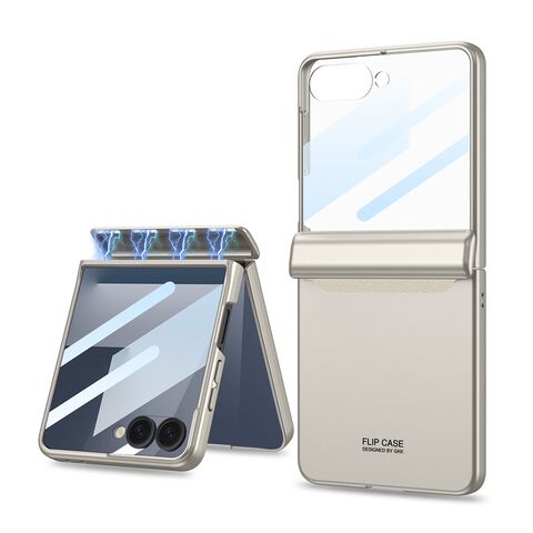 Zastitna futrola SMOOTH LINE - Samsung F751B Galaxy Z Flip 7 5G titanijum (GKK case) (MS).