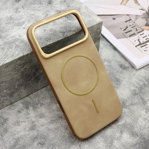 Zastitna futrola LUX SKIN MagSafe - iPhone 17 Pro Max (6.9) krem (MS).