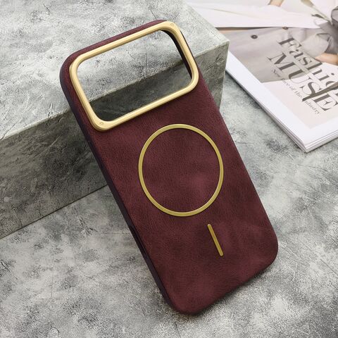 Zastitna futrola LUX SKIN MagSafe - iPhone 17 Pro Max (6.9) bordo (MS).
