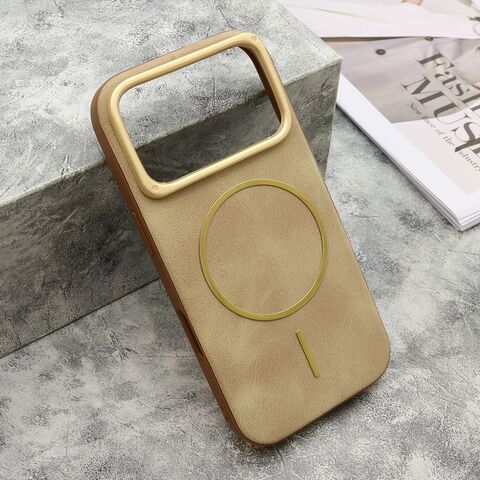 Zastitna futrola LUX SKIN MagSafe - iPhone 17 Pro krem (MS).