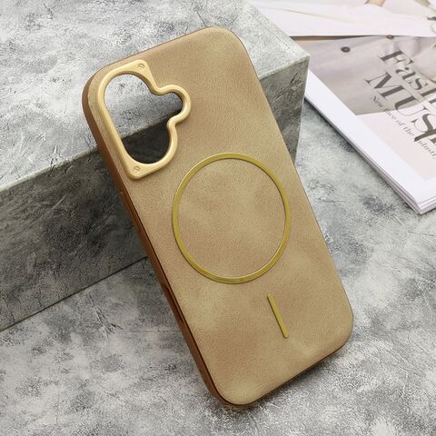 Zastitna futrola LUX SKIN MagSafe - iPhone 17 krem (MS).