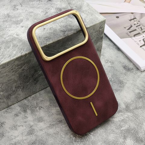 Zastitna futrola LUX SKIN MagSafe - iPhone 17 Pro bordo (MS).