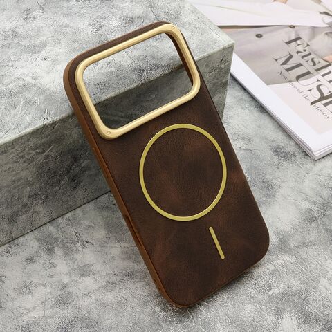 Zastitna futrola LUX SKIN MagSafe - iPhone 17 Pro bronza (MS).