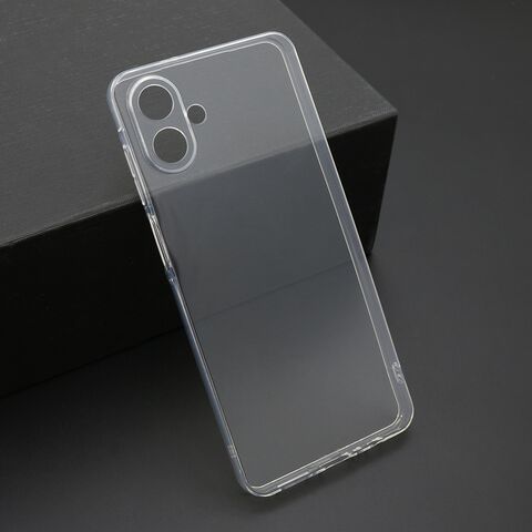 PROTECT silikonska futrola skin (ultra tanka) - Samsung A075F Galaxy A07 providna (bela) (MS).