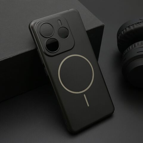 Zastitna futrola PURE mat MagSafe - Xiaomi Redmi Note 14 4G (Global) crna (MS).