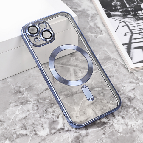 Zastitna futrola Magsafe Lux - iPhone 15 6.1 svetlo plava.