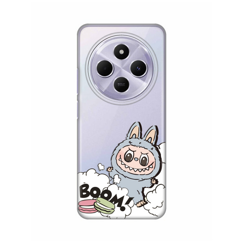 PRINT silikonska futrola skin (ultra tanka) - Xiaomi Redmi 14C/Redmi A4 La Bubu Macaron.