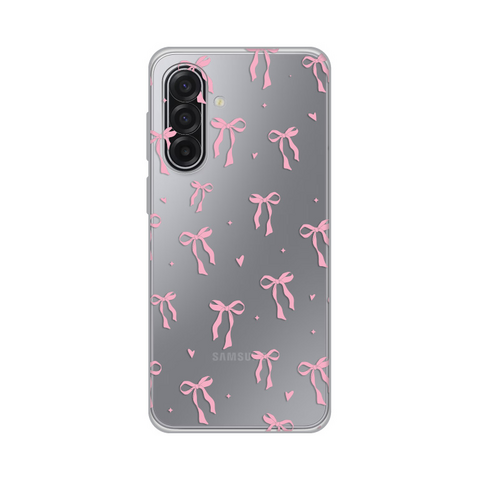 PRINT silikonska futrola skin (ultra tanka) - Samsung A175 Galaxy A17 Cute Bow.