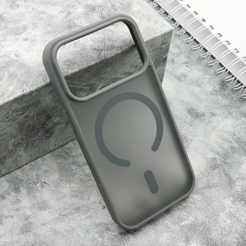 Zastitna futrola SILKY MagSafe mat - iPhone 17 Pro siva (MS).