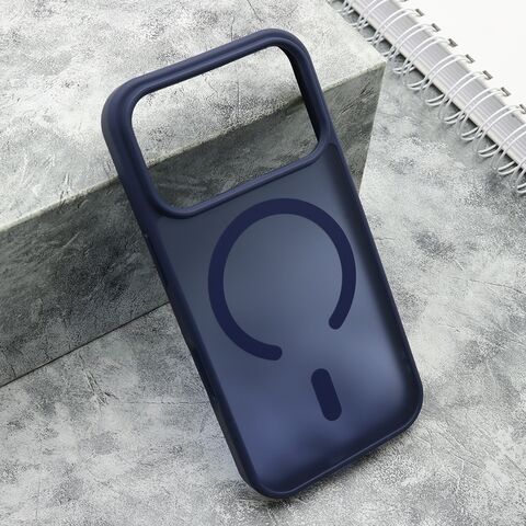 Zastitna futrola SILKY MagSafe mat - iPhone 17 Pro plava (MS).