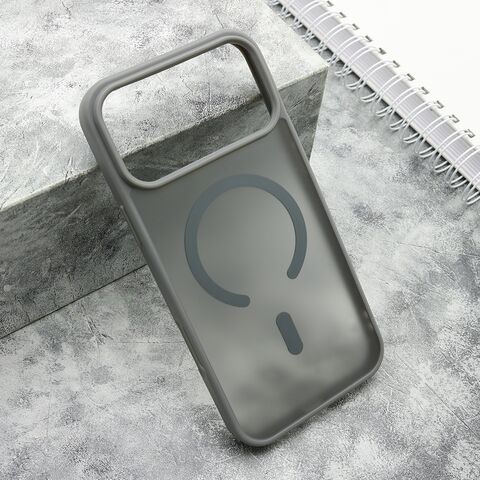 Zastitna futrola SILKY MagSafe mat - iphone 17 Pro Max (6.9) siva (MS).