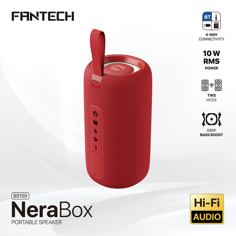 Bluetooth zvucnik Fantech BS159 NeraBox crveni.