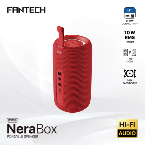 Bluetooth zvucnik Fantech BS158 NeraBox crveni.