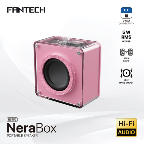 Bluetooth zvucnik Fantech BS152 NeraBox roze.