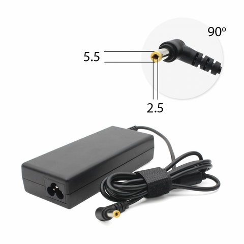 punjac za laptop Fujitsu 20V 4.5A (5.5*2.5) ugao 90.