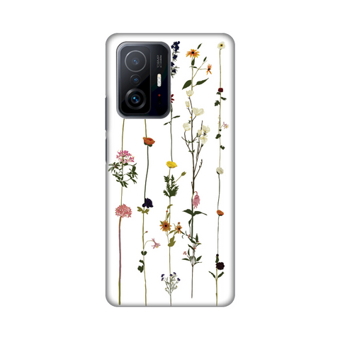 PRINT silikonska futrola skin (ultra tanka) - Xiaomi 11T/11T Pro Flower.