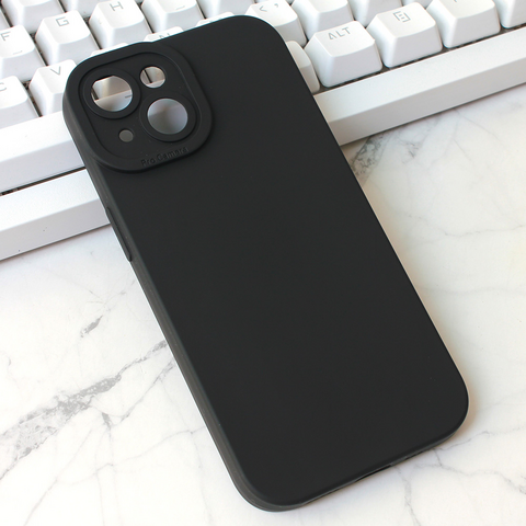 Zastitna futrola Silikon Pro Camera - iPhone 15 6.1 crna.