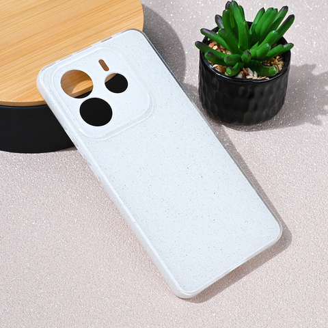 Zastitna futrola Sparkle Dust - Xiaomi Redmi Note 14 5G bela.