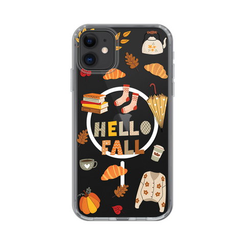 Zastitna futrola print Magsafe - iPhone 11 6.1 Hello Fall.