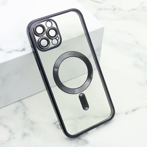 Zastitna futrola CAMERA PROTECT MagSafe - iPhone 12 Pro Max (6.7) crna (MS).