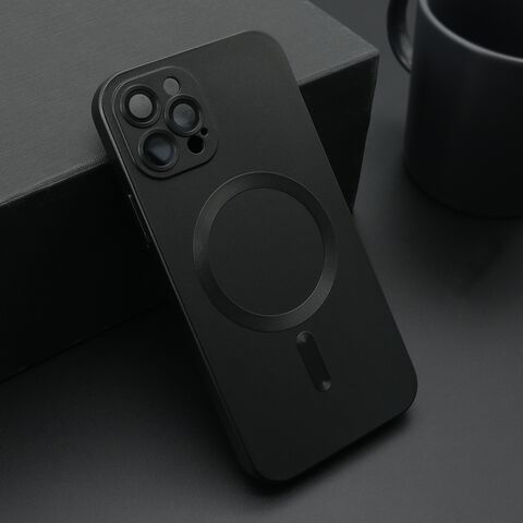 Zastitna futrola ELEGANT MAGSAFE - iPhone 12 Pro crna (MS).