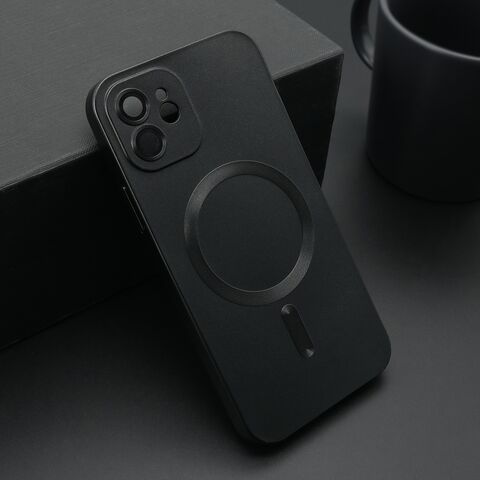 Zastitna futrola ELEGANT MAGSAFE - iPhone 12 crna (MS).