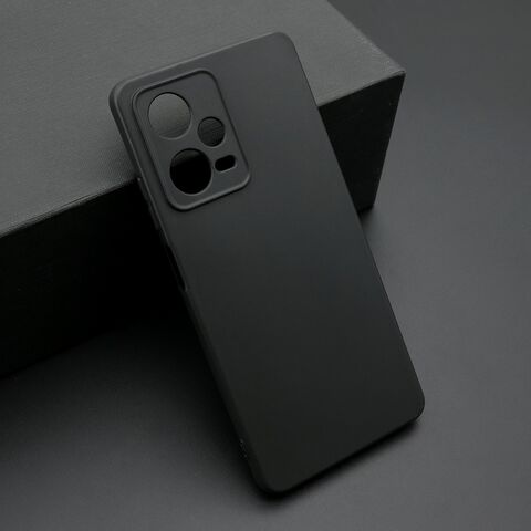 KOLOR silikonska futrola skin (ultra tanka) - Xiaomi Redmi Note 12 Pro 5G crna (MS).
