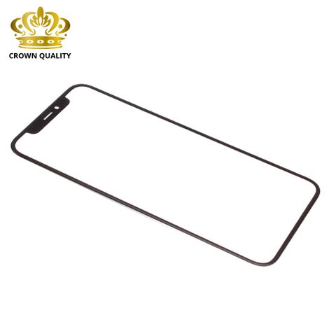 Staklo touchscreen-a - Iphone XS + OCA stiker (Crown Quality) crni (MS).