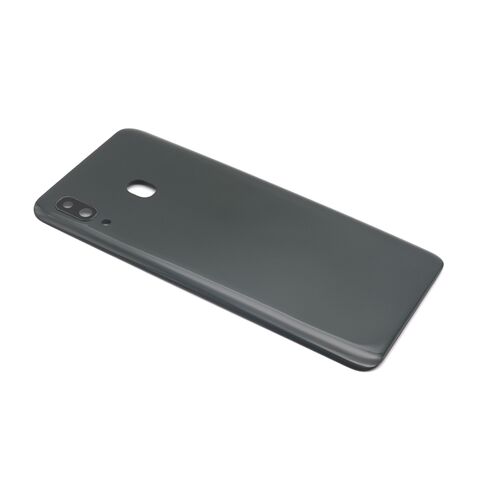Poklopac baterije - Samsung A205F Galaxy A20 + staklo kamere crni (NO LOGO) (MS).