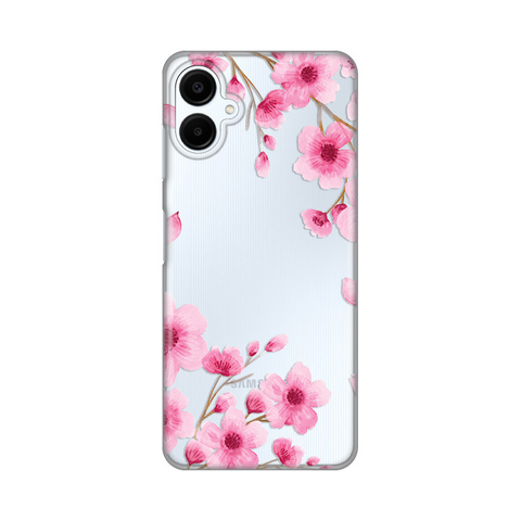 PRINT silikonska futrola skin (ultra tanka) - Samsung A065F Galaxy A06 Rose Flowers.
