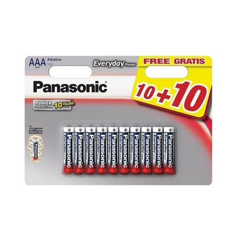 Panasonic baterije LR03EPS/20BW-AAA 20kom Alkalne Everyday.