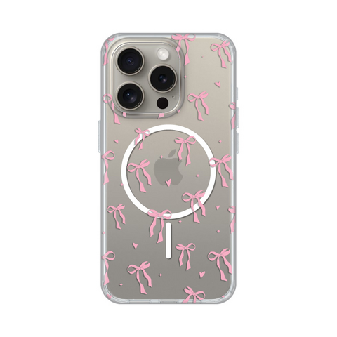 Zastitna futrola print Magsafe - iPhone 15 Pro 6.1 Cute Bows.