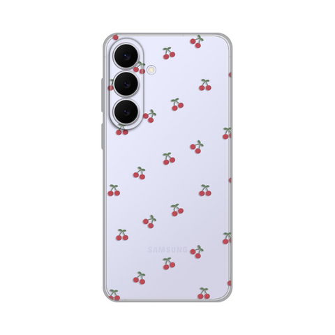 PRINT silikonska futrola skin (ultra tanka) - Samsung S731B Galaxy S25 Fe Little Cherry.