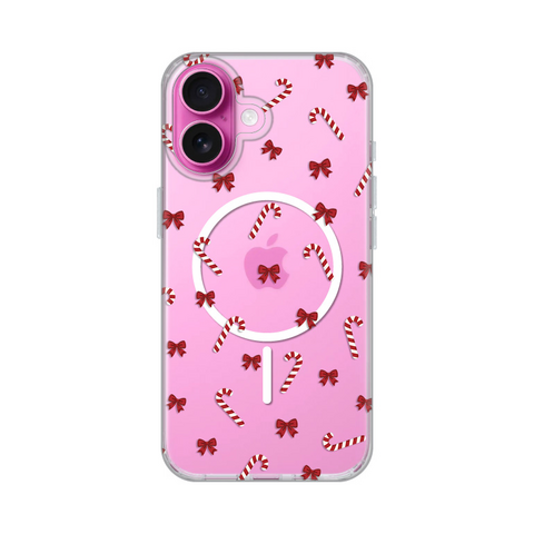 Zastitna futrola print Magsafe - iPhone 16 6.1 Candy Bows.