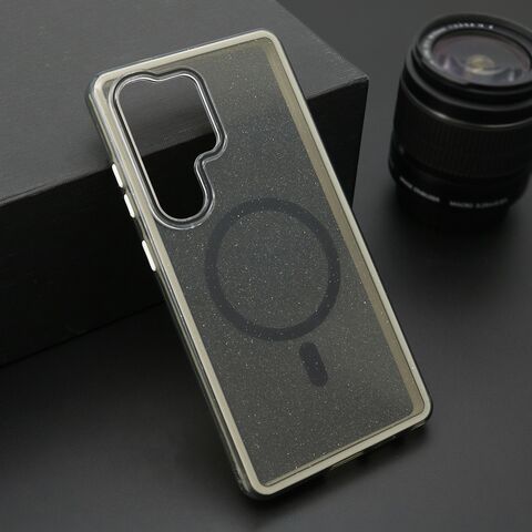 Zastitna futrola CRYSTAL MagSafe - Samsung S938 Galaxy S25 Ultra 5G crna (MS).