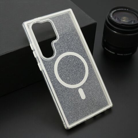 Zastitna futrola CRYSTAL MagSafe - Samsung S928 Galaxy S24 Ultra 5G bela (MS).