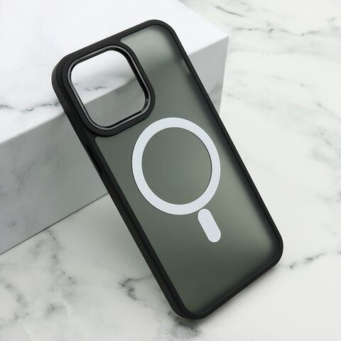 Zastitna futrola SILKY MAGSAFE II - iPhone 14 Pro (6.1) crna (MS).