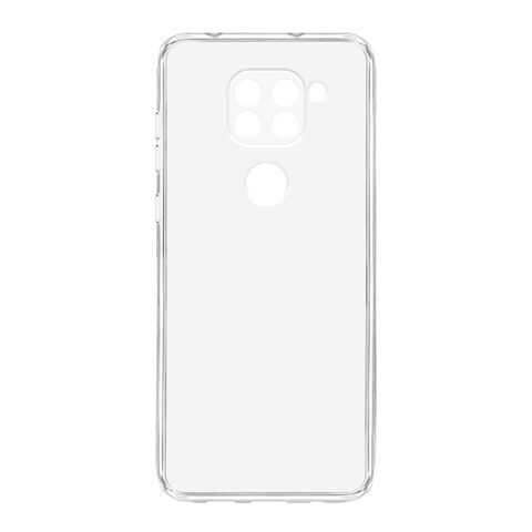 PROTECT silikonska futrola skin (ultra tanka) - Xiaomi Redmi Note 9 providna (bela) (MS).
