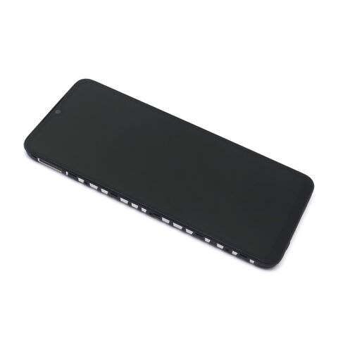 LCD ekran (displej) - Xiaomi Redmi 10C + Touch screen + okvir APLONG Original Material crni (MS).