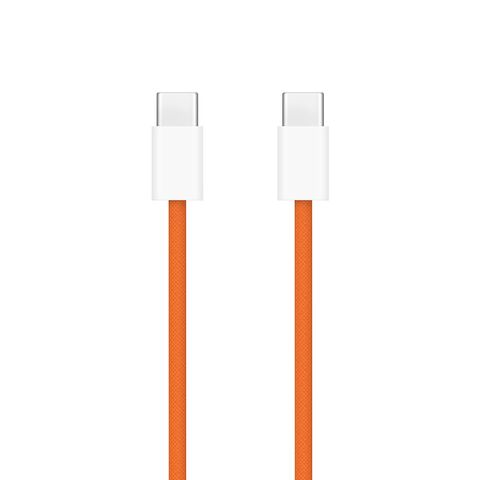 USB data kabl - iPhone 17/AIR/17 Pro/17 Pro Max Type C na Type C 60W 1m narandzasti (MS).