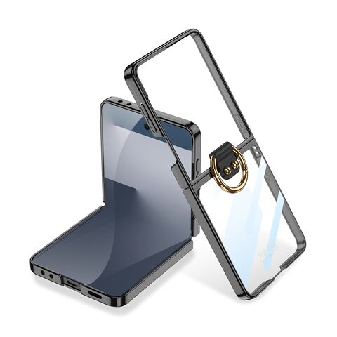 Zastitna futrola RING LINES - Samsung F751B Galaxy Z Flip 7 5G crna (GKK case) (MS).