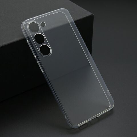 PROTECT silikonska futrola skin (ultra tanka) - Samsung S911B Galaxy S23 providna (bela) (MS).