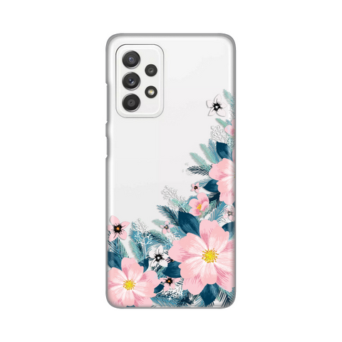 PRINT silikonska futrola skin (ultra tanka) - Samsung A525 Galaxy A52 4G/A526 Galaxy A52 5G/A528B Galaxy A52s 5G Bright Flowers.